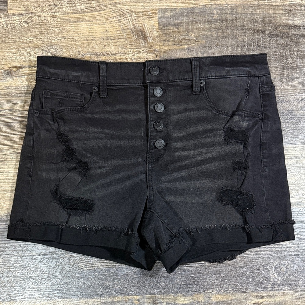 Mudd Black Distressed  Shorts NWTS